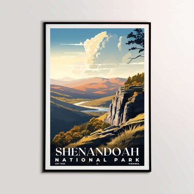 Shenandoah National Park Poster, Travel Art, Office Poster, Home Decor | S7 - image2